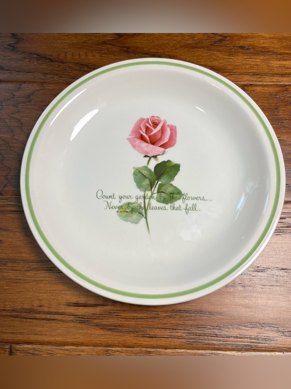 Rose Gallery Collector’s Plate For Rust Craft Greeting Cards